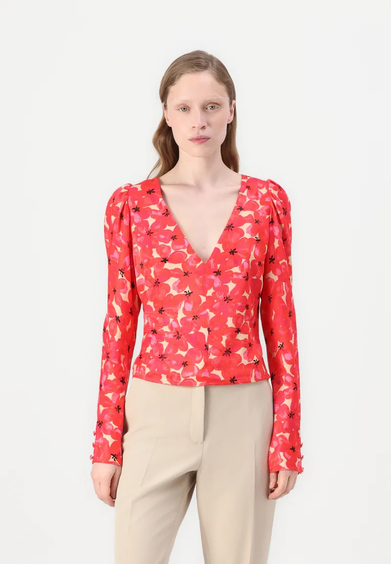timeless design Fabienne Chapot MILA  - Blouse pink Clothing Shirts & Blouses Blouses