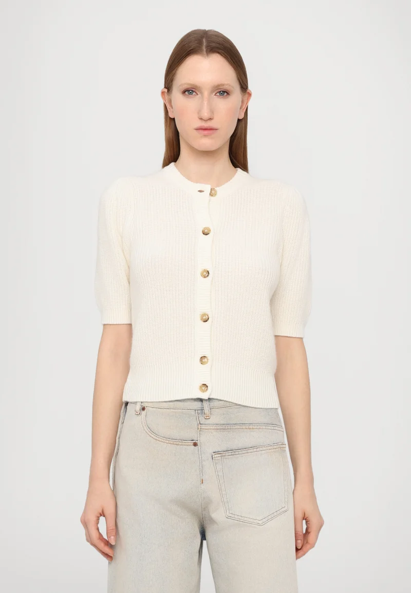 reasonable price FRAME SHRUNKEN CARDI - Cardigan crea Clothing Knitwear & Cardigans Cardigans