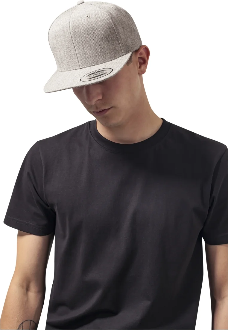 wide varieties Flexfit CLASSIC SNAPBACK - Cap heather Accessories Beanies, hats & caps Caps