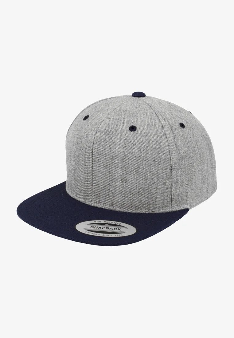 100% top quality Flexfit CLASSIC SNAPBACK 2-TONE - Cap light grey/dark blue Accessories Hats & headscarves Caps