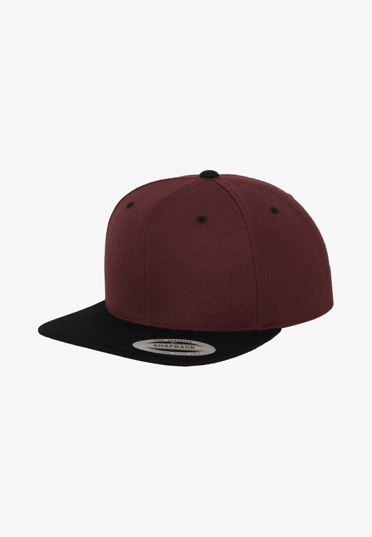 premium selection Flexfit CLASSIC SNAPBACK 2-TONE - Cap bordeaux, black Accessories Hats & headscarves Caps