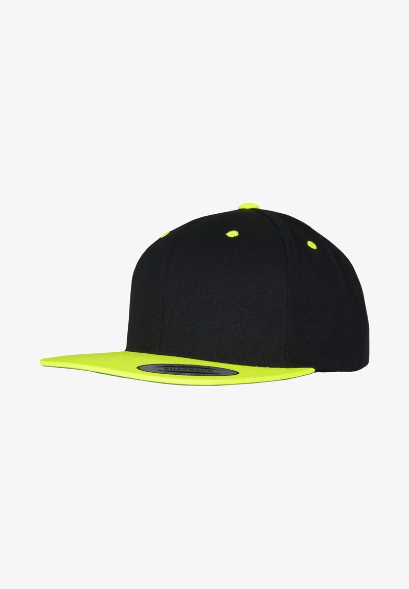 unique Flexfit CLASSIC SNAPBACK 2-TONE - Cap black/purple Accessories Hats & headscarves Caps