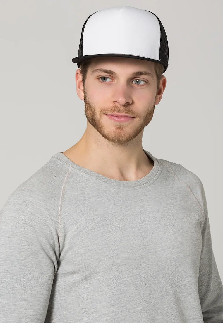 attractive price Flexfit TRUCKER - Cap black/white Accessories Hats & headscarves Caps