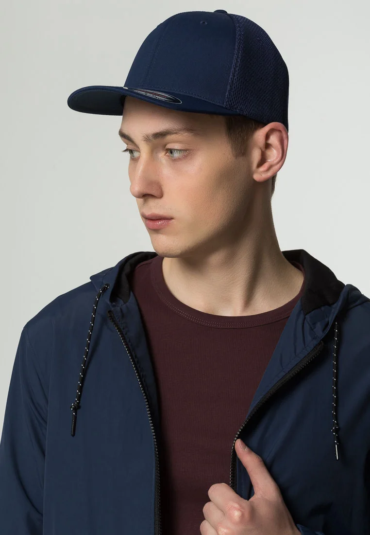 Online Flexfit Cap - navy Accessories Beanies, hats & caps Caps