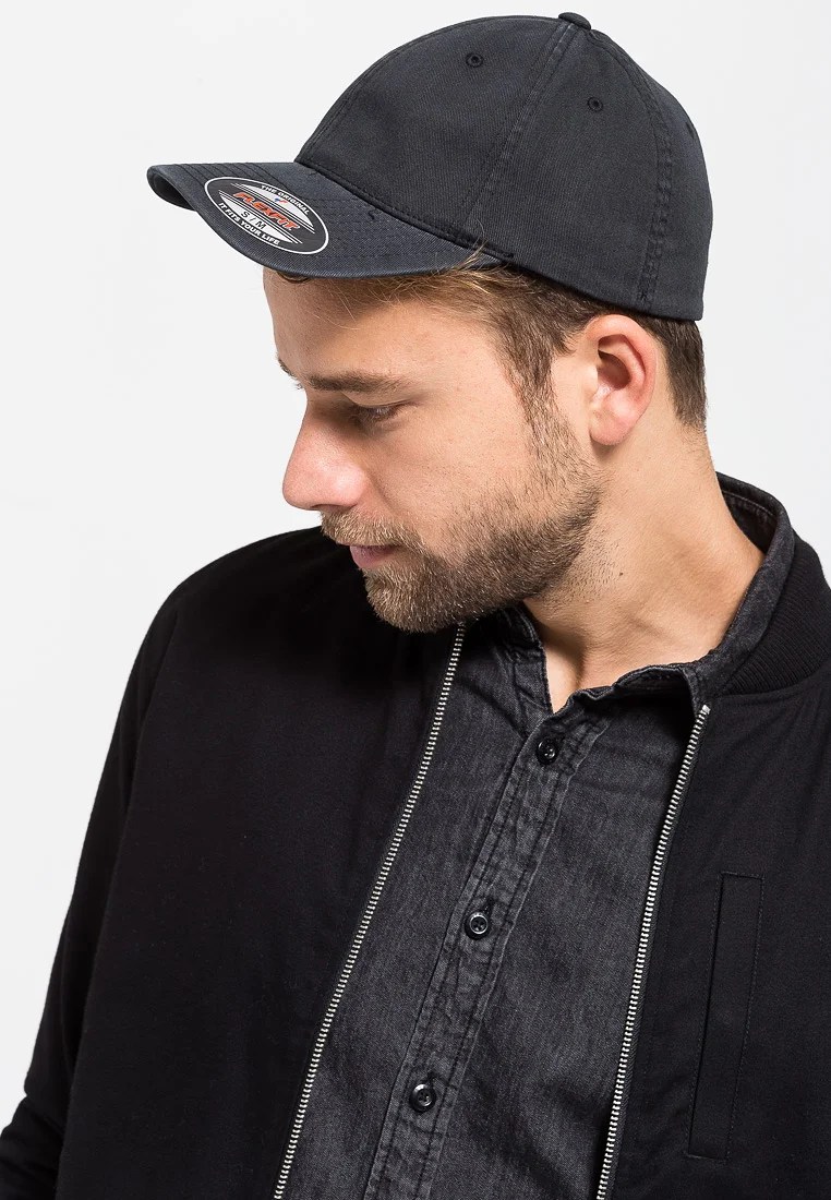 newest collection Flexfit Cap - black Accessories Hats & headscarves Caps