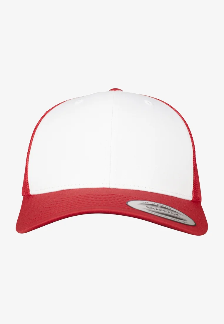 Biggest Discount Flexfit RETRO TRUCKER - Cap red/white Accessories Hats & headscarves Caps