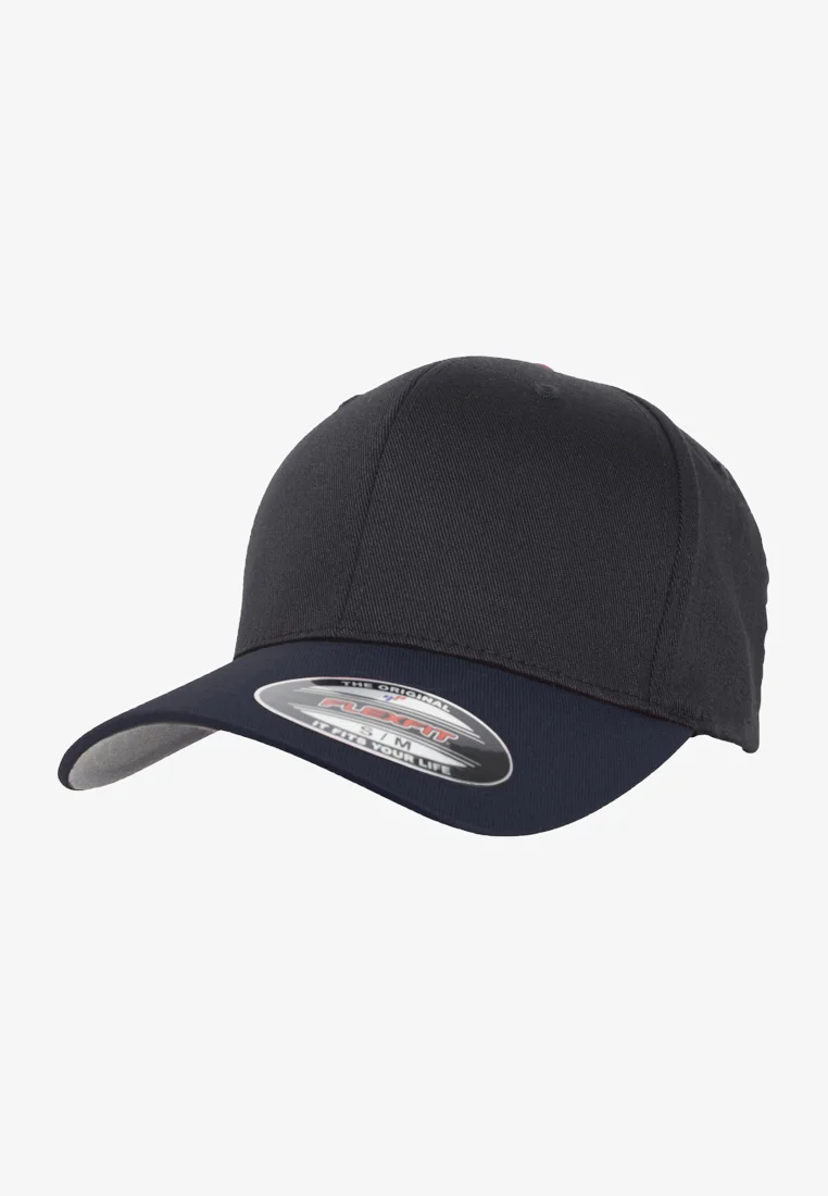 Outlet on Sale Flexfit FLEXFIT WOOLY COMBED 2-TONE - Cap blk/nvy Accessories Beanies, hats & caps Caps
