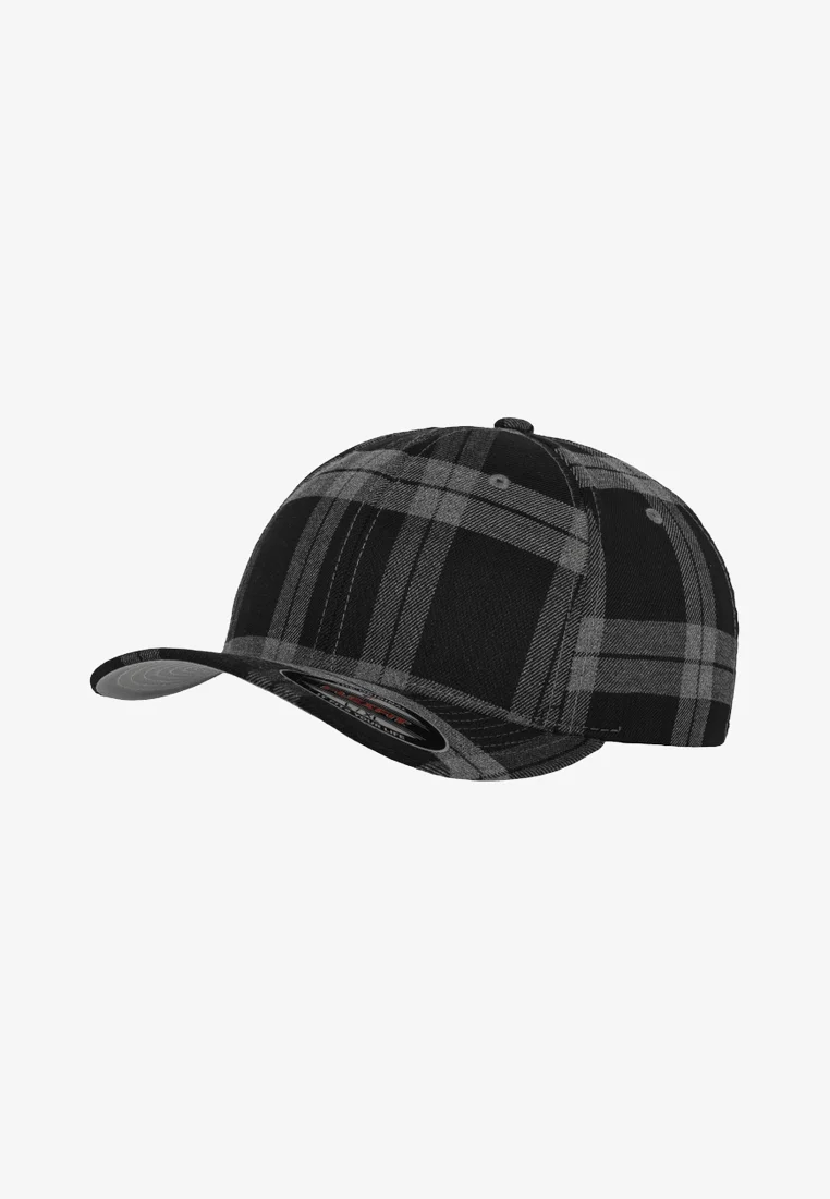 Free and Fast Shipping Flexfit TARTAN  - Cap black Accessories Hats & headscarves Caps