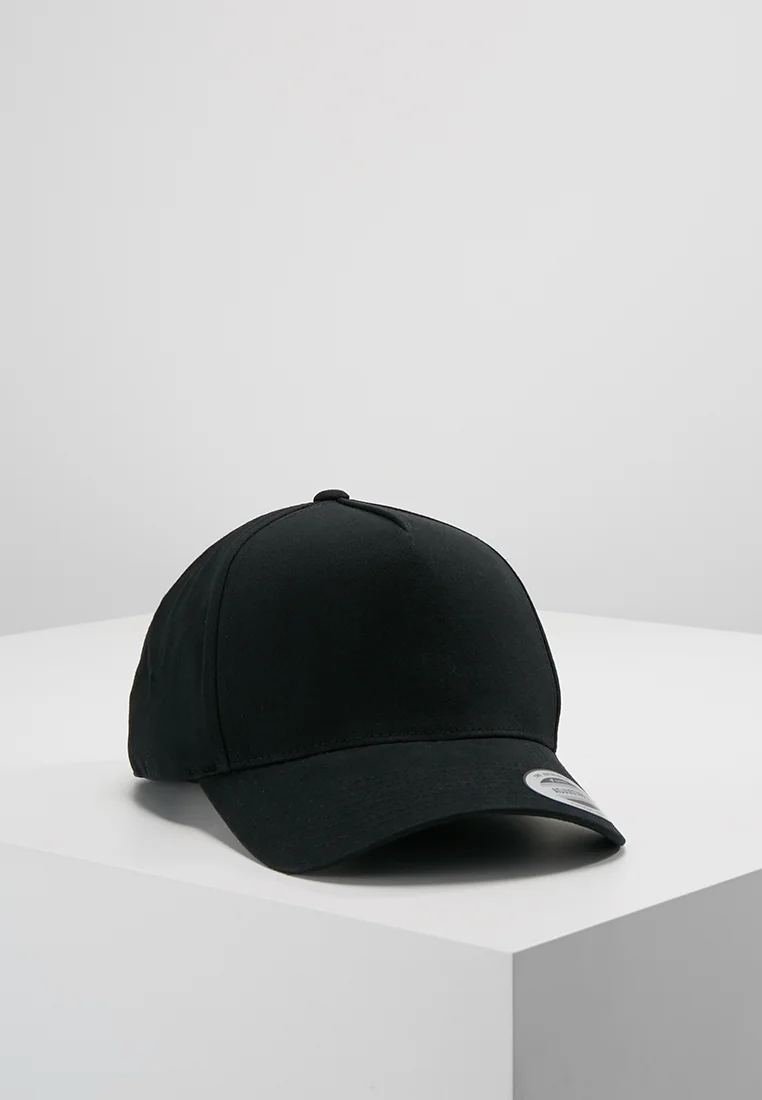 USA factory outlet Flexfit 5-PANEL CURVED SNAPBACK - Cap black Accessories Hats & headscarves Caps