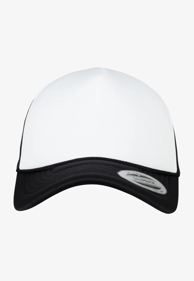 various design Flexfit Cap - black/ white Accessories Hats & headscarves Caps