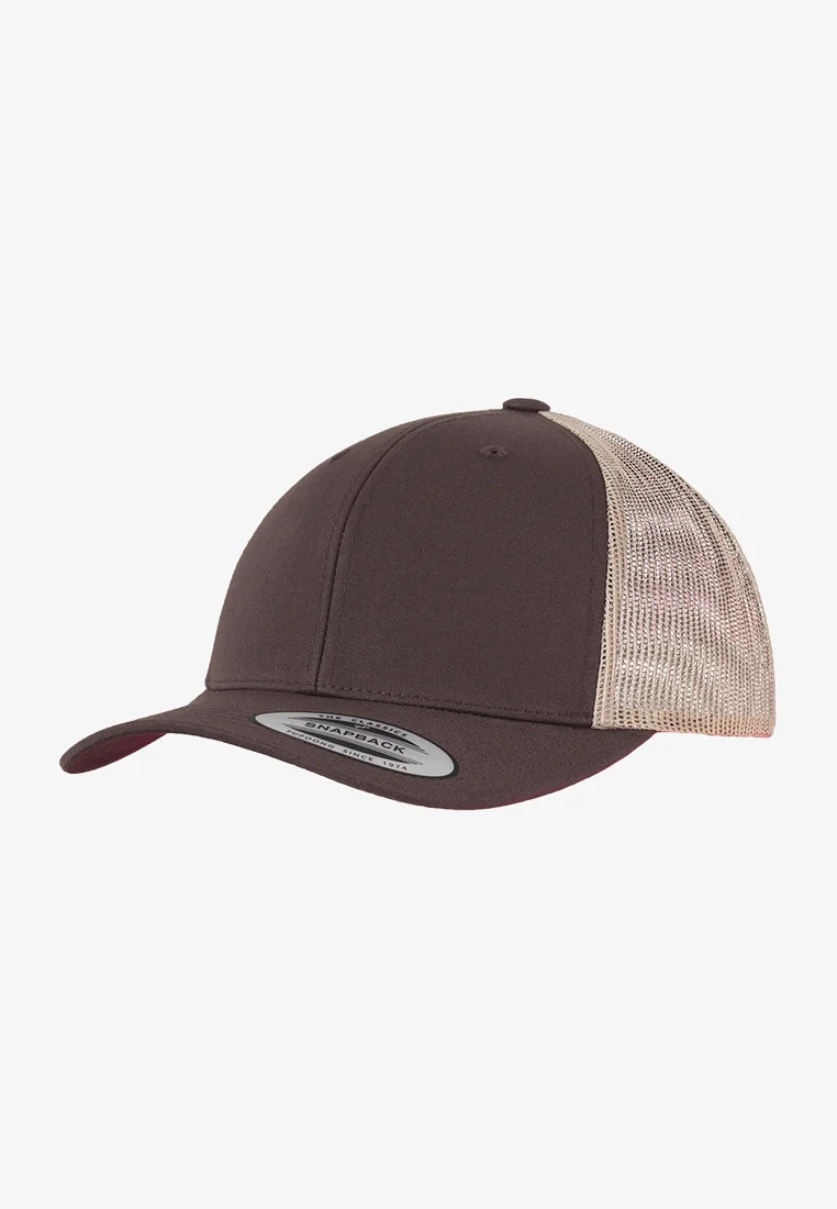 Cheapest Flexfit RETRO TRUCKER 2-TONE - Cap brn/khaki Accessories Hats & headscarves Caps