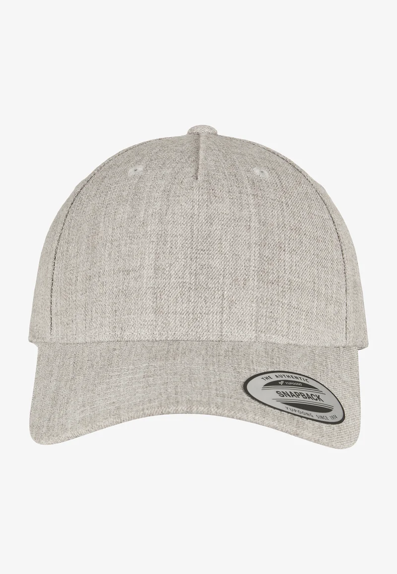 Clearance Prices Flexfit YP CLASSICS 5-PANEL CURVED VISOR SNAPBACK - Cap heather grey Accessories Hats & headscarves Caps