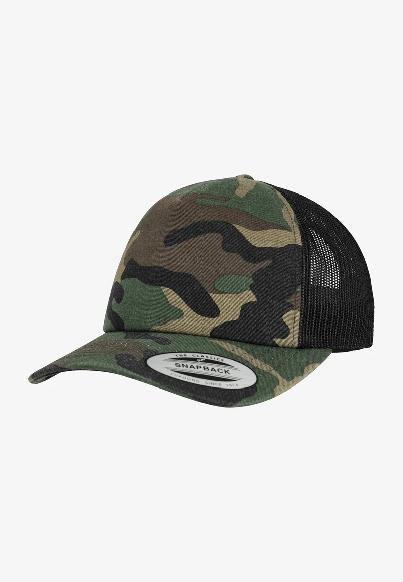 complete in specifications Flexfit Cap - woodcamo/blk Accessories Beanies, hats & caps Caps