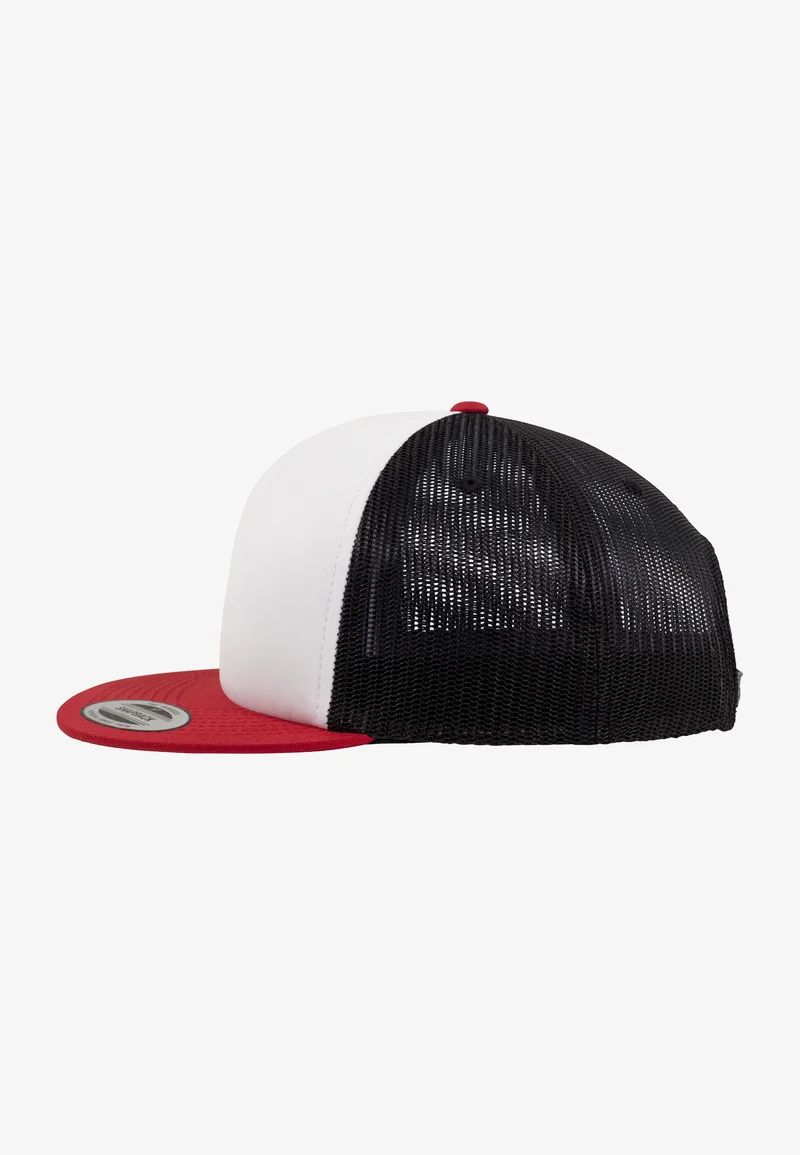 fabulous collection Flexfit FOAM TRUCKER - Cap red/wht/bk Accessories Hats & headscarves Caps