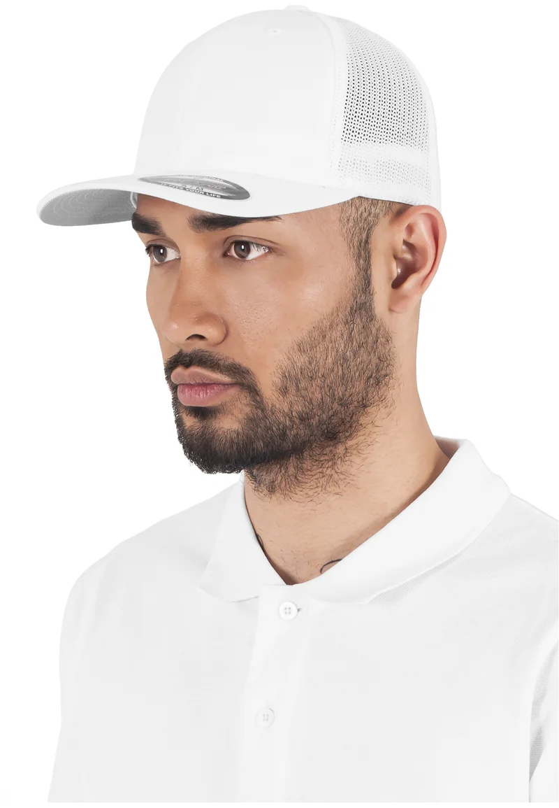 New York Flexfit TRUCKER - Cap white Accessories Beanies, hats & caps Caps