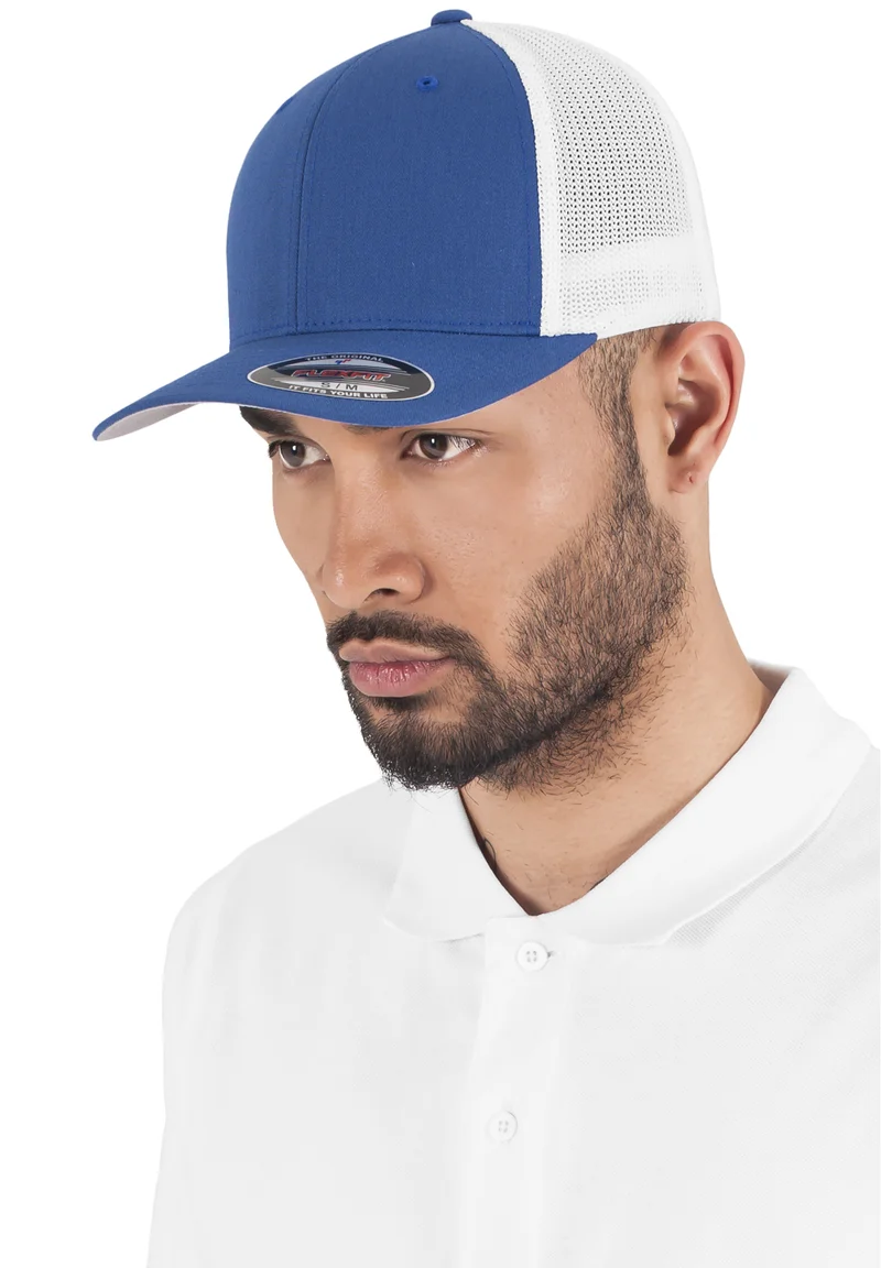 Unbeatable Offers Flexfit TRUCKER 2-TONE - Cap roy/wht Accessories Hats & headscarves Caps