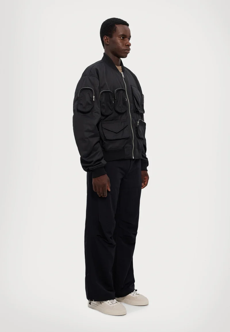 Exclusive Deals Fiorucci SUPER POCKET JACKET UNISEX - Bomber Jacket black Clothing Sale Jackets Gilet Bomber Jackets