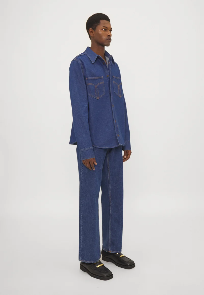 Official Fiorucci RINSE - Shirt rinse blue Clothing Shirts Casual Shirts