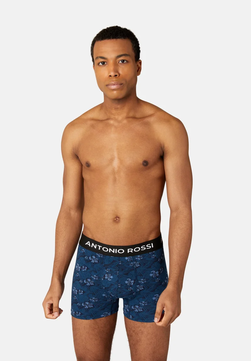 low price Antonio Rossi ANTONIO ROSSI 3 PACK - Pants black blue printed Clothing Underwear & Socks Underpants Boxer shorts