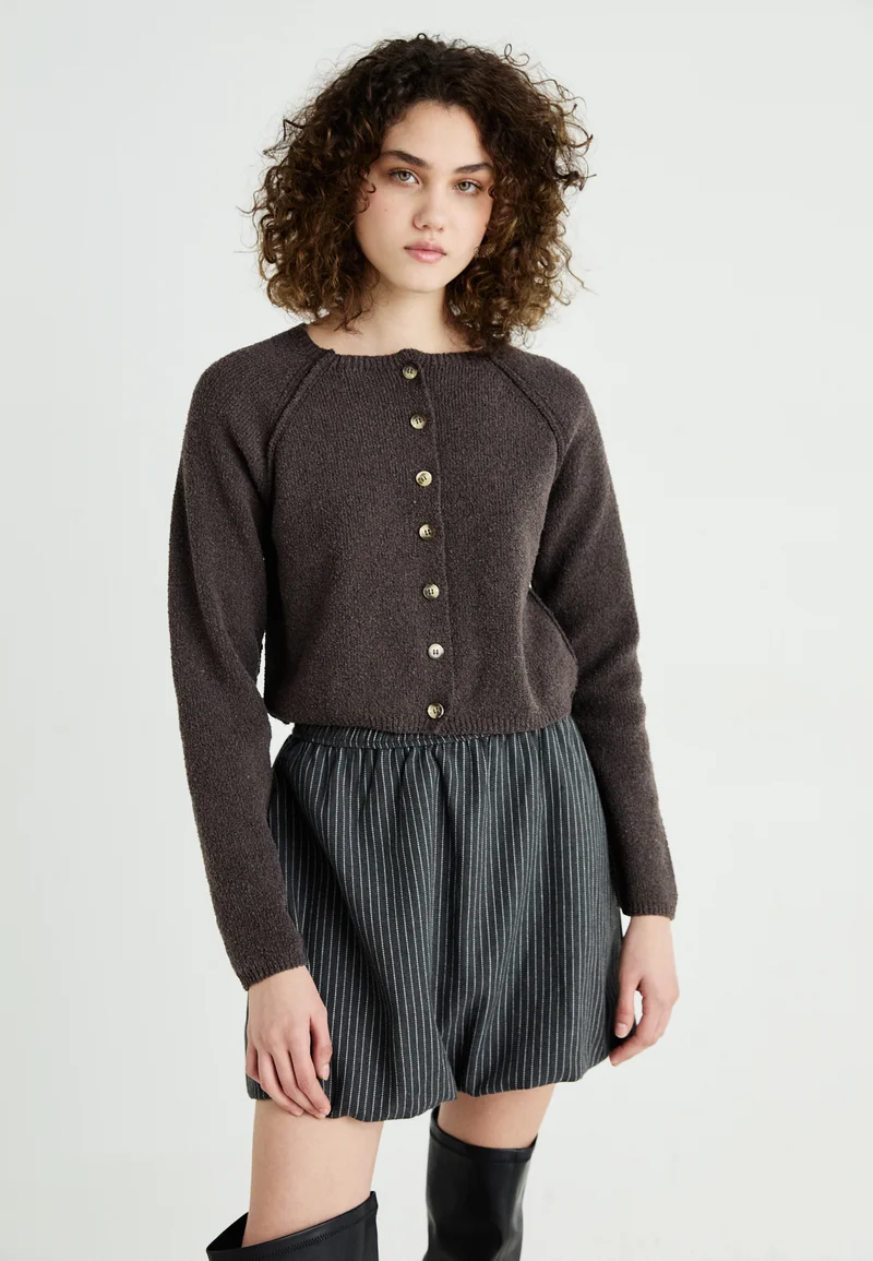 Excellent quality Free People SYDNEY SHRUNKEN  - Cardigan chocolate torte Clothing Knitwear & Cardigans Cardigans