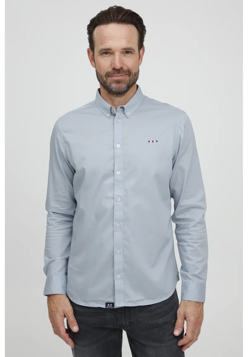 high-end FQ1924 FQHalvar - Formal shirt blue Clothing Shirts Business Shirts