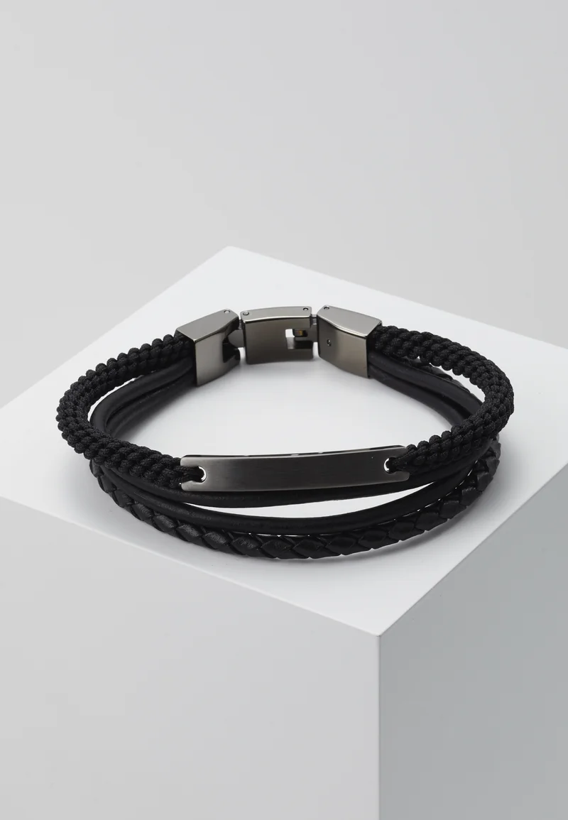 luxuriant in design Fossil Bracelet - gunmetal Accessories Jewellery Bracelets