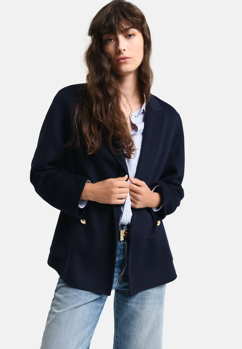 online leading retailer GANT HANDSTITCHED CLUB - Blazer evening blue Clothing Jackets & Blazers Bomber Jackets