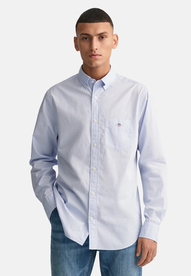Outlet GANT Shirt - light blue Clothing Shirts Casual Shirts