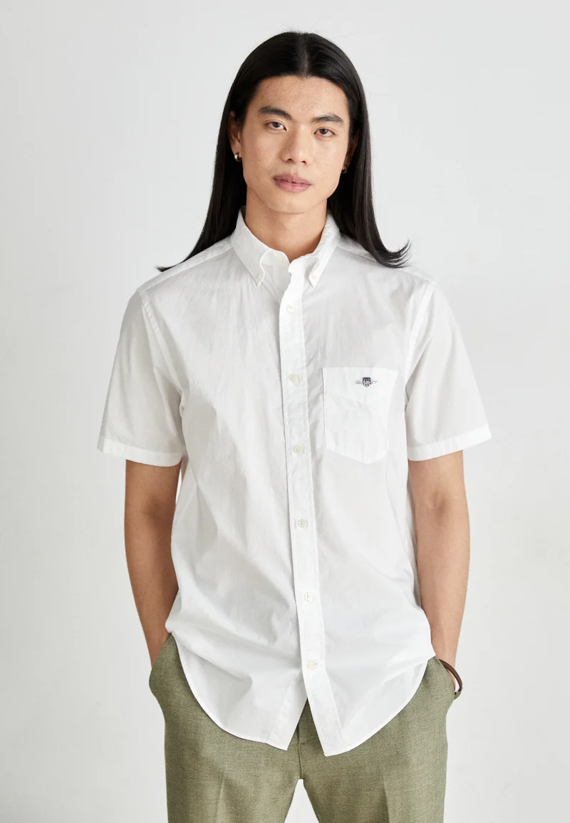 Newest GANT REG - Shirt white Clothing Shirts Casual Shirts