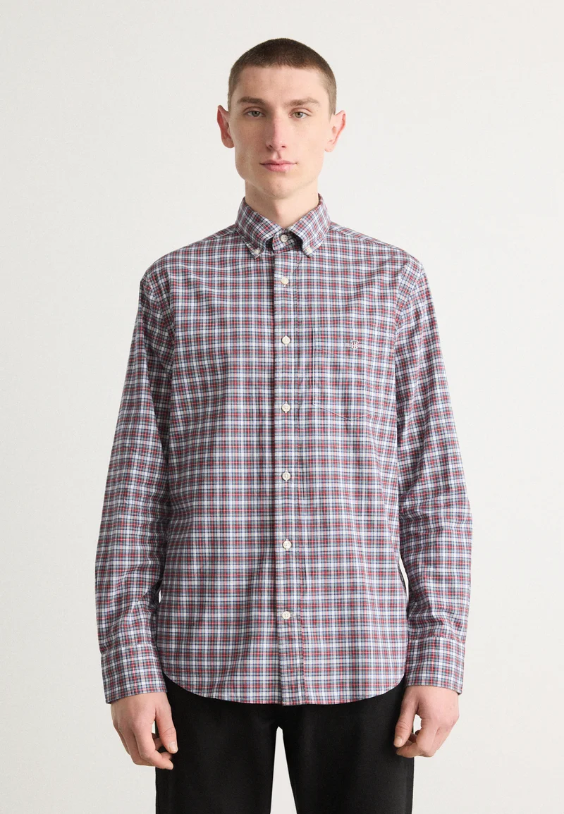 exclusive range GANT CLASSIC TARTAN SHIRT - Shirt white Clothing Shirts Casual Shirts