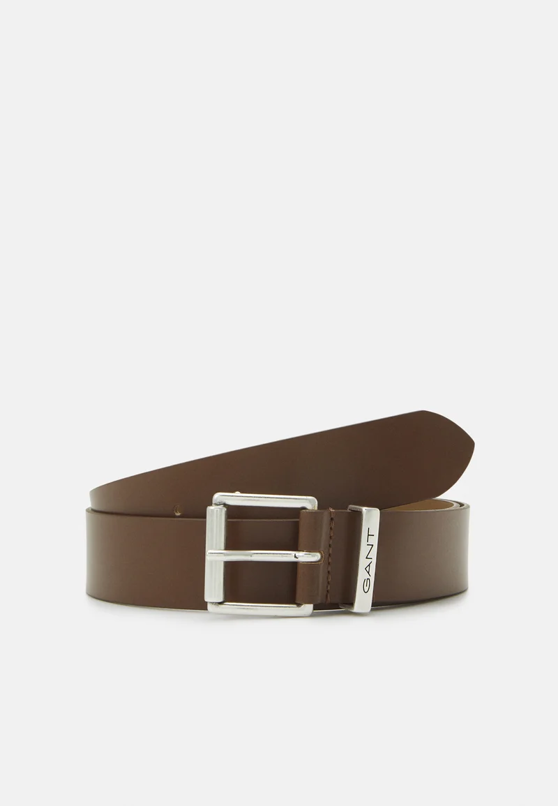 Shop Best Sellers GANT LOGO BELT UNISEX - Belt weathered brown Accessories Sale Belts Braided belt