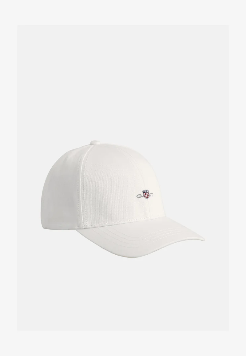 outlet boutique GANT SHIELD HIGH UNISEX - Cap white Accessories Hats & headscarves Caps