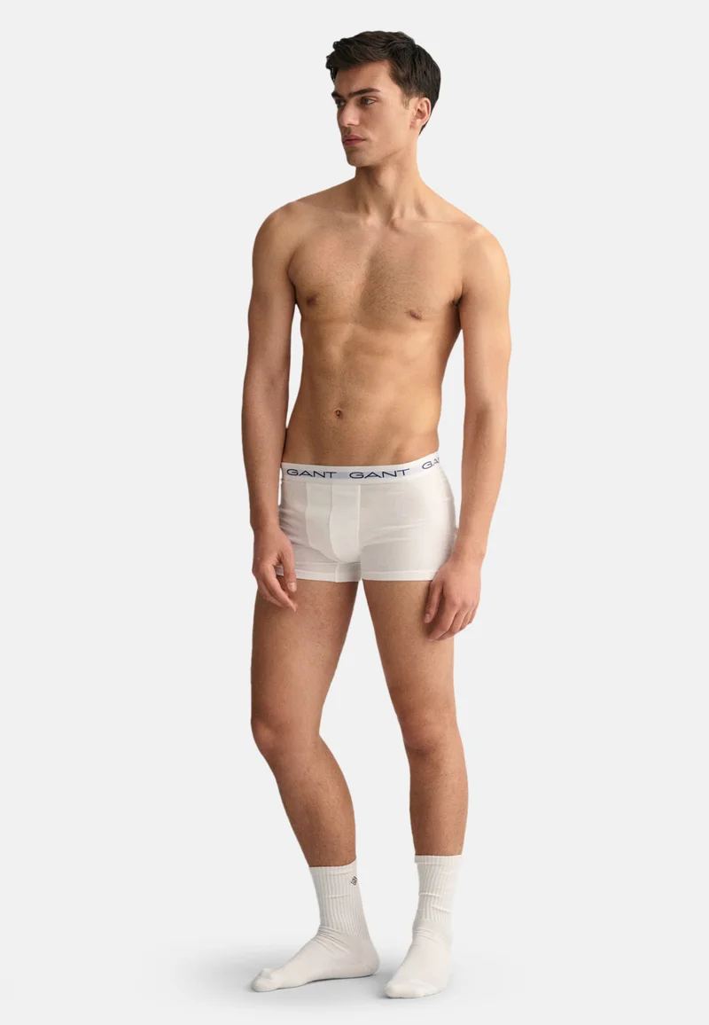 lowest price GANT TRUNK 3 PACK - Pants white Clothing Underwear & Socks Underpants Boxer shorts