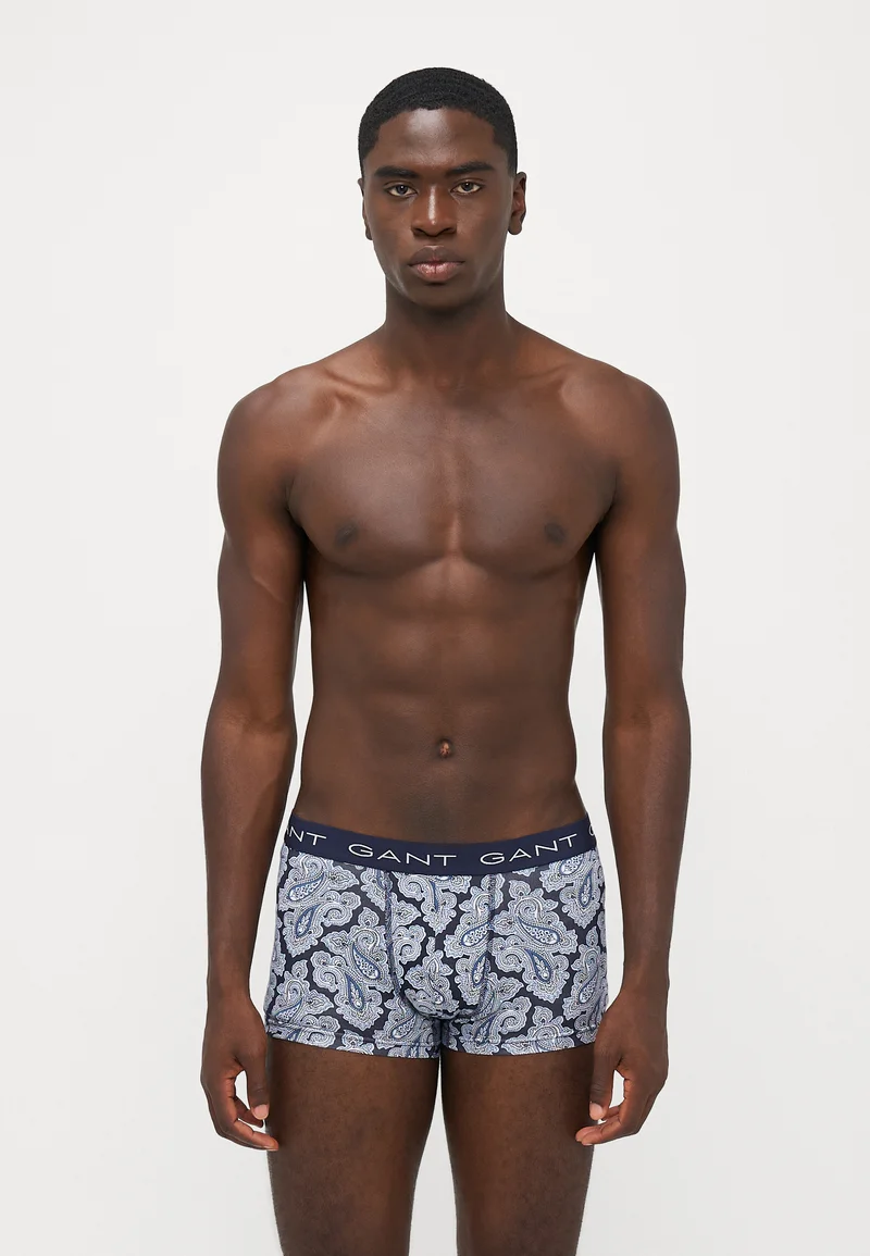Largest Fashion Store GANT PAISLEY TRUNK 3 PACK - Pants evening blue Clothing Sale Underwear & Socks Bathrobes Boxer briefs