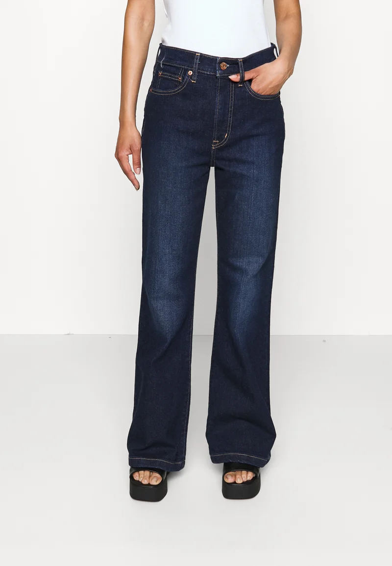 Authorized Site GAP Petite 70S HOLZER - Bootcut jeans dark wash Clothing Jeans Bootcut & Flared