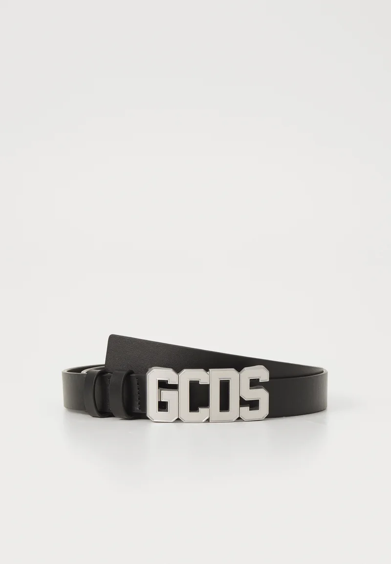 Low Price Guarantee GCDS LOGO BELT UNISEX - Belt black Accessories Belts Braided belt