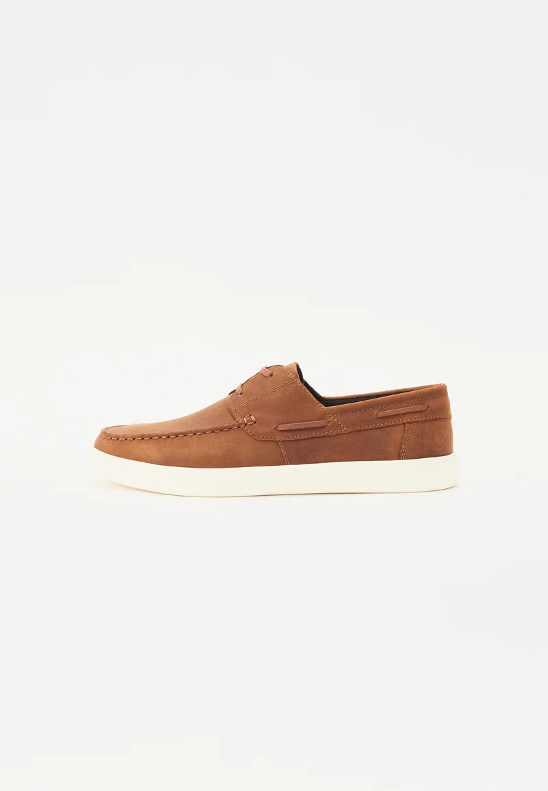 complete in specifications Geox U AVOLA - Boat shoes browncotto Shoes Lace-up shoes Boat shoes