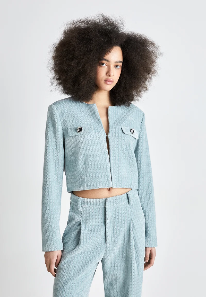 Cheap Sale Gestuz ELNORAGZ - Blazer slate Clothing Jackets & Blazers Bomber Jackets