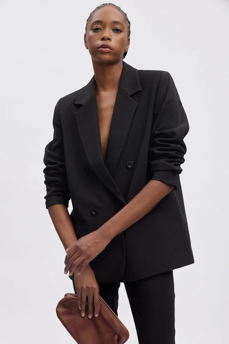 Fast Delivery Gestuz JOELLE - Blazer black Clothing Jackets & Blazers Blazers