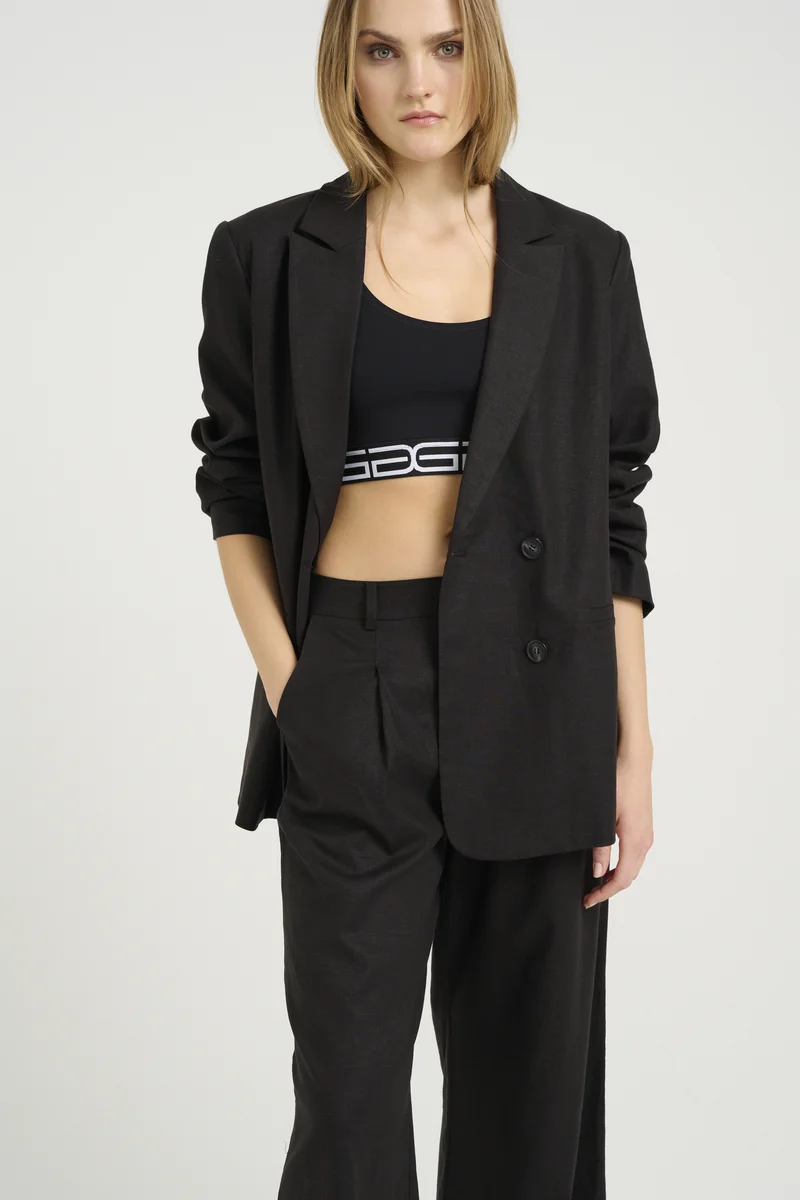 premium selection Gestuz ELARAH - Blazer black Clothing Jackets & Blazers Blazers