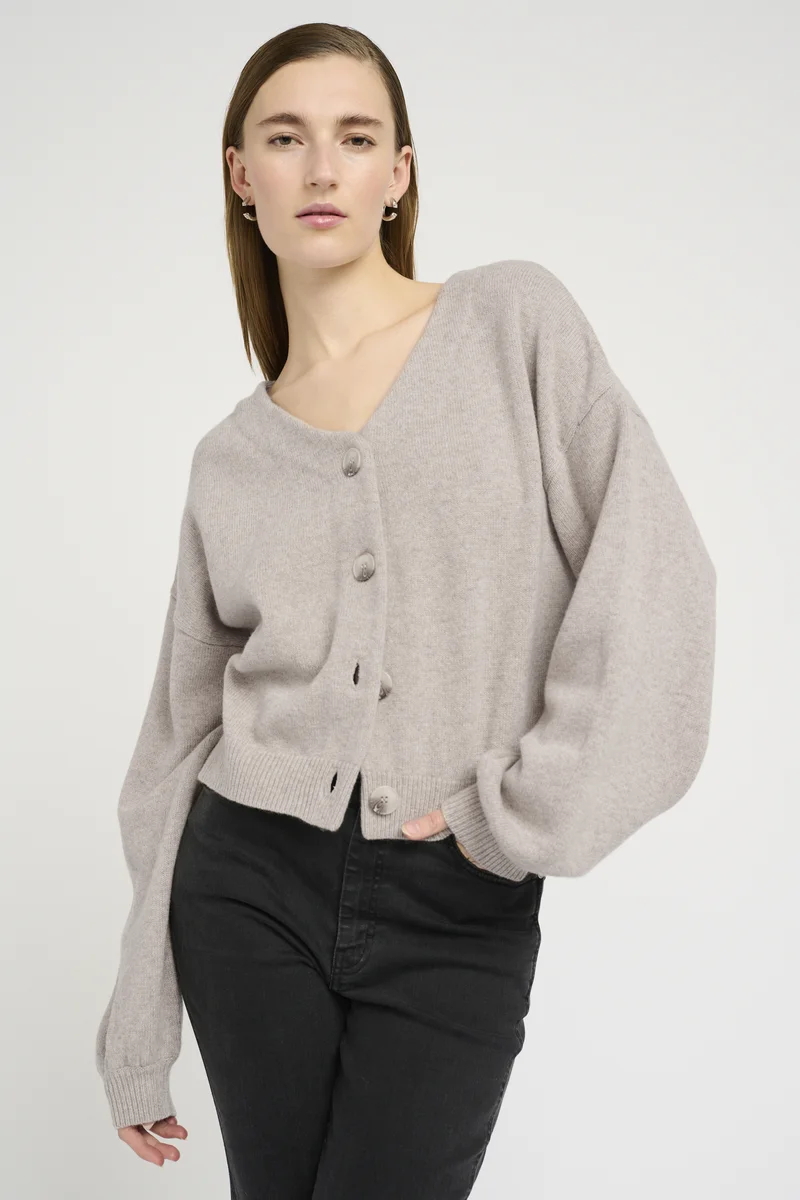 great deals Gestuz MANZI - Cardigan string melange Clothing Knitwear & Cardigans Cardigans