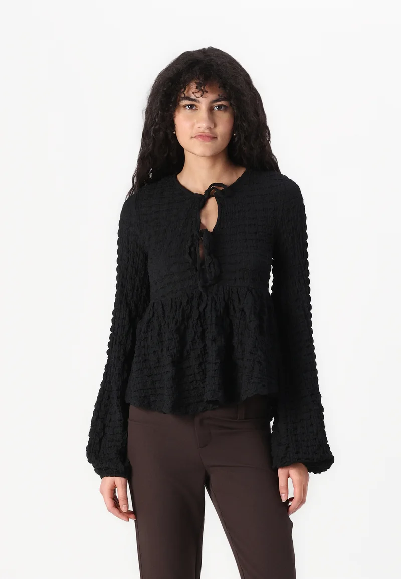 Largest Fashion Store Gina Tricot BOHO  - Blouse black Clothing Shirts & Blouses Blouses