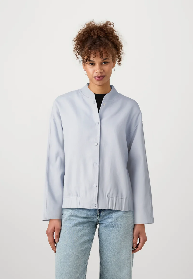 Colorful And Fashion-Forward Gina Tricot Tall JACKET - Summer jacket zen blue Clothing Jackets & Blazers Bomber Jackets