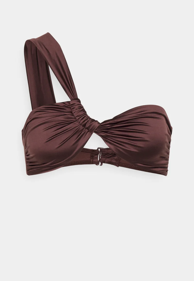 sale retailer Good American BALI TOP - Bikini top brown Clothing Swimwear Beach accessories Bikini tops