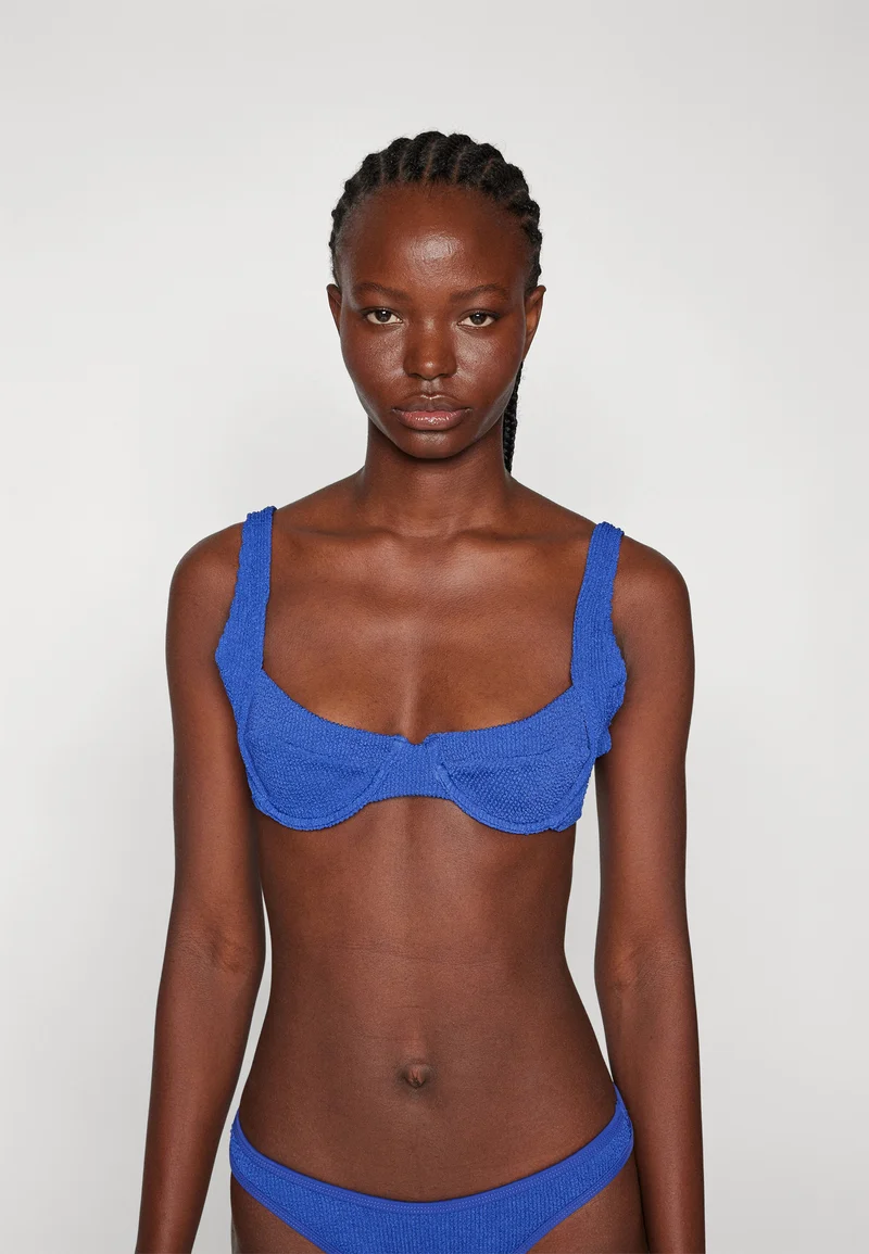 Fast Worldwide Delivery Good American ALWAYS FIT SUPPORT DEMI  - Bikini top dark blue Clothing Swimwear Beach accessories Bikini tops