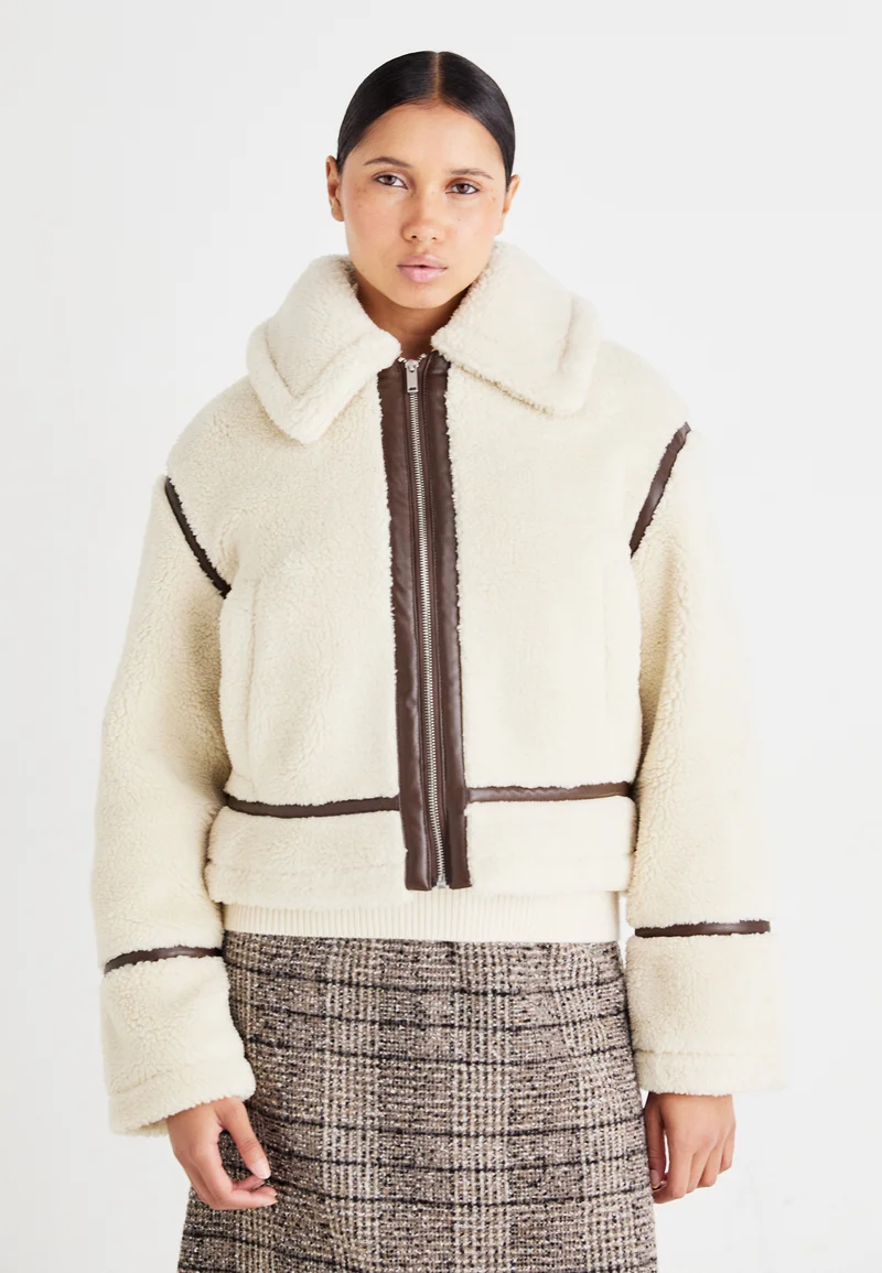 Cheap Sale GAP FASHION JACKET - Winter jacket birch Clothing Jackets & Blazers Bomber Jackets