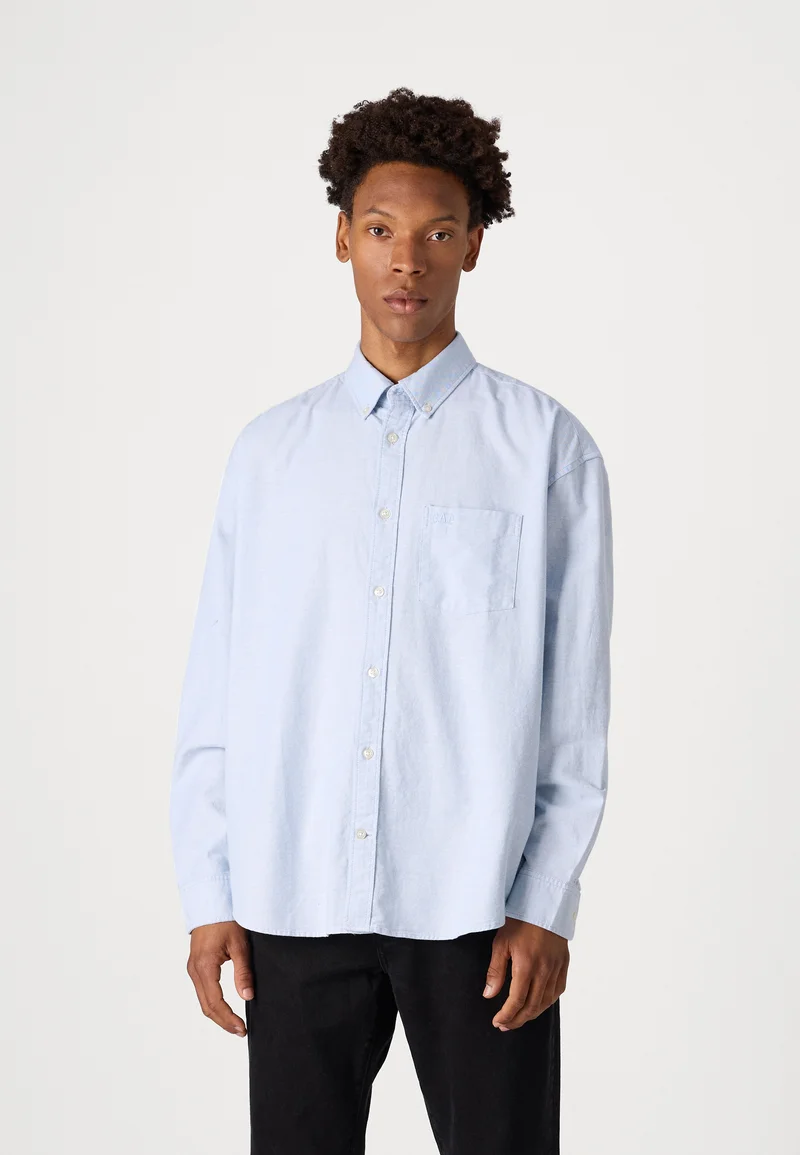 Clearance GAP STANDARD FIT OXFORD LOGO - Shirt light blue Clothing Sale Shirts Business Shirts