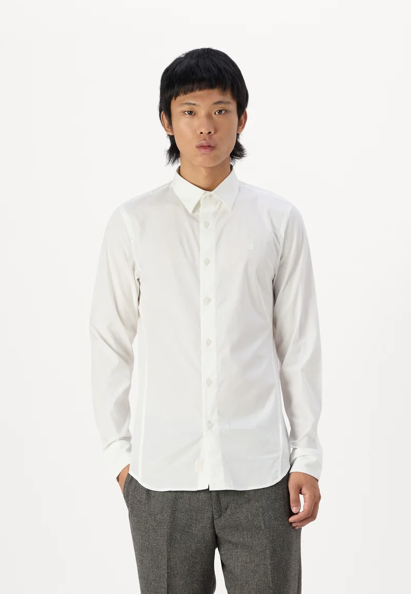Discount Sale G-STAR UNIFORM SLIM SHIRT - Formal shirt white Clothing Shirts Business Shirts