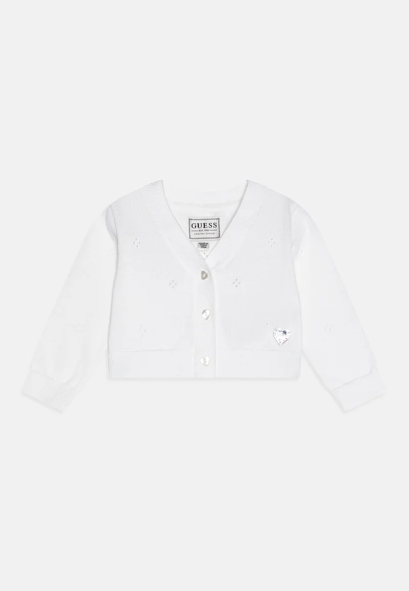 world-wide renown Guess BABY - Cardigan pure white Clothing Sweatshirts & Knitwear Cardigans