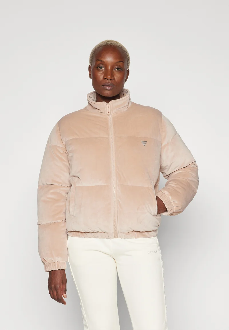 Best Discount Price Guess COUTURE PUFFER JACKET - Winter jacket skin shadow Clothing Jackets & Blazers Bomber Jackets